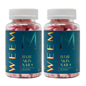 WEEM Radiance Gummies  – Complete Hair, Skin & Nail Support pack of 2